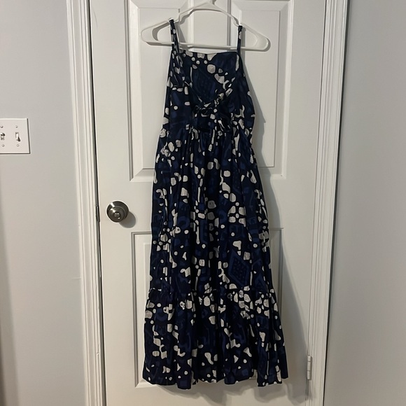 COPY - Women’s FatFace Sleeveless Tie-Back Midi Linen Dress - Picture 6 of 6